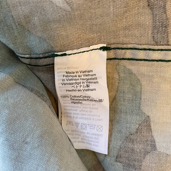 J. CREW MERCANTILE Womens Camouflage Long Sleeve Size S Button-Up Utility Shirt - Picture 4 of 8